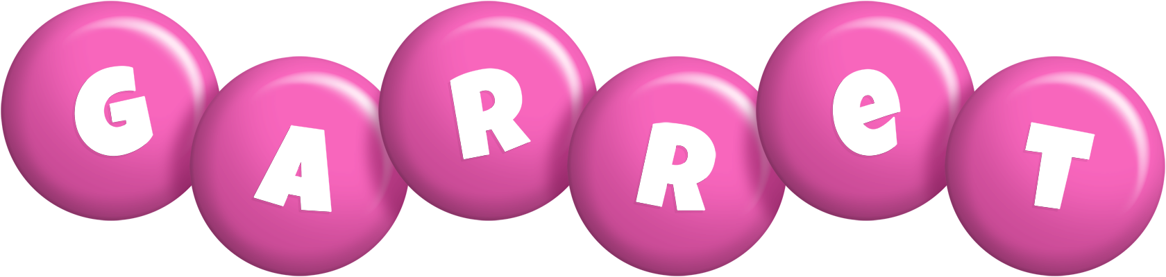 Garret candy-pink logo