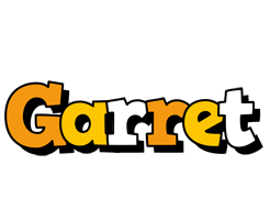 Garret cartoon logo