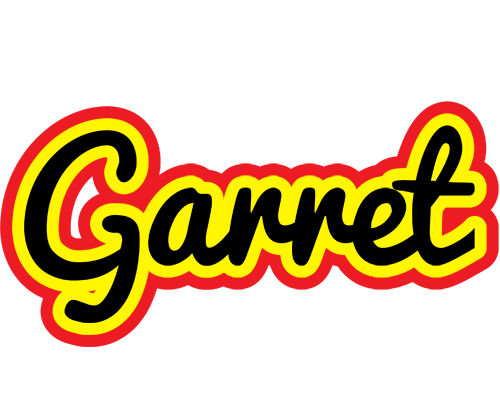 Garret flaming logo