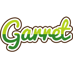 Garret golfing logo