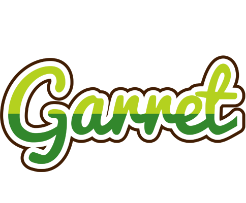Garret golfing logo