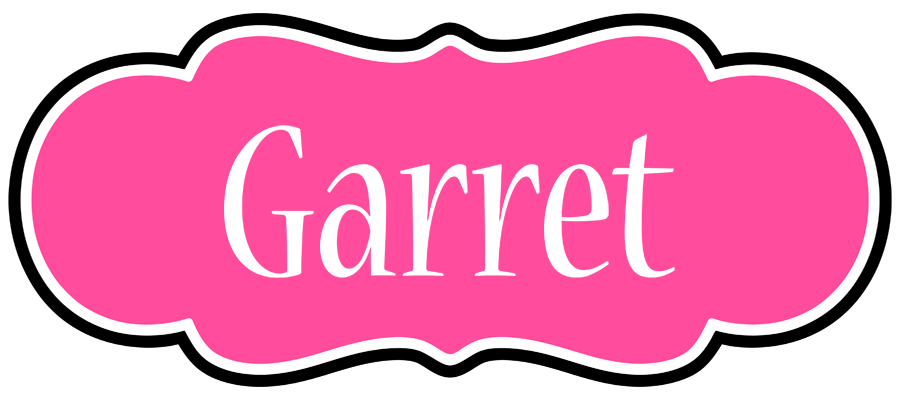 Garret invitation logo