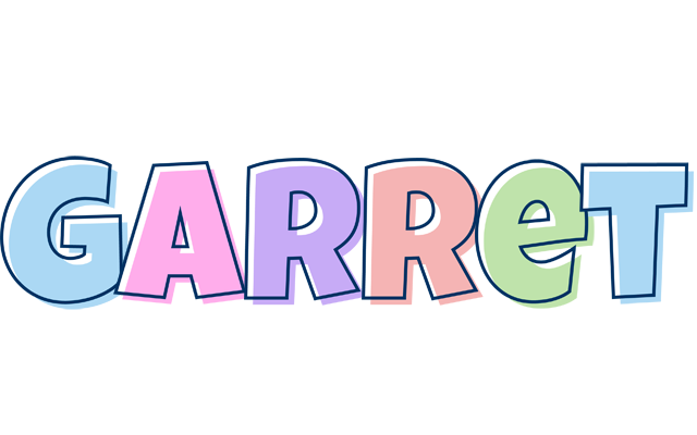 Garret pastel logo