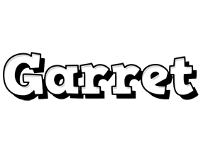 Garret snowing logo