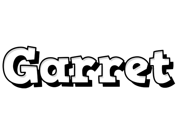 Garret snowing logo