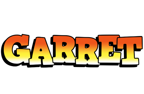 Garret sunset logo