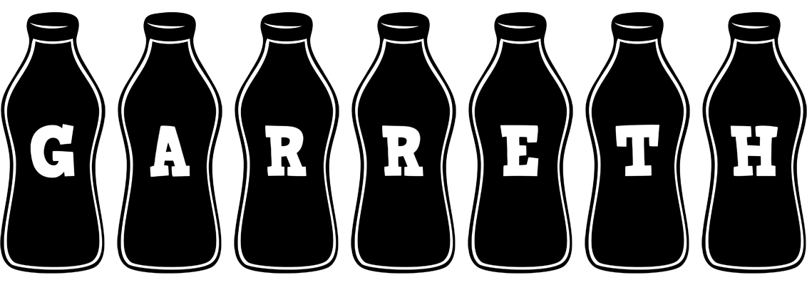 Garreth bottle logo