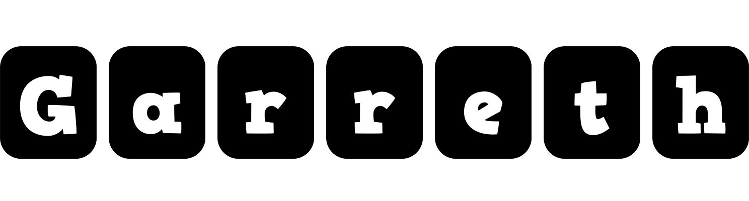 Garreth box logo