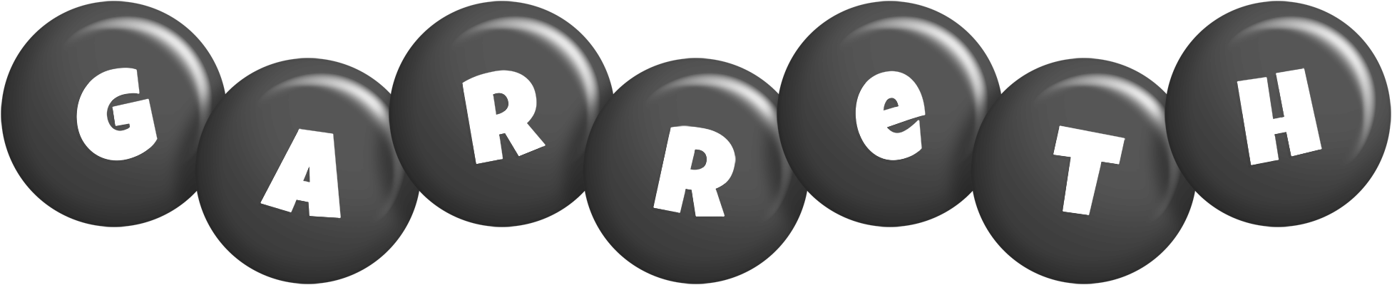 Garreth candy-black logo