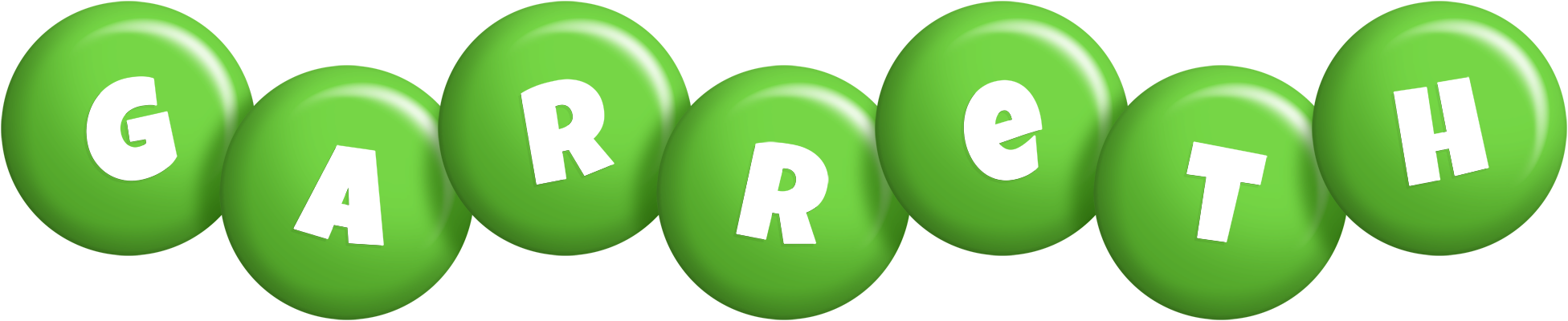 Garreth candy-green logo
