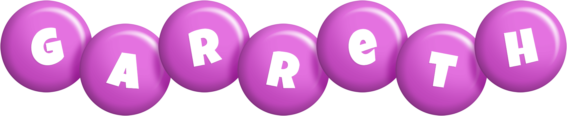 Garreth candy-purple logo