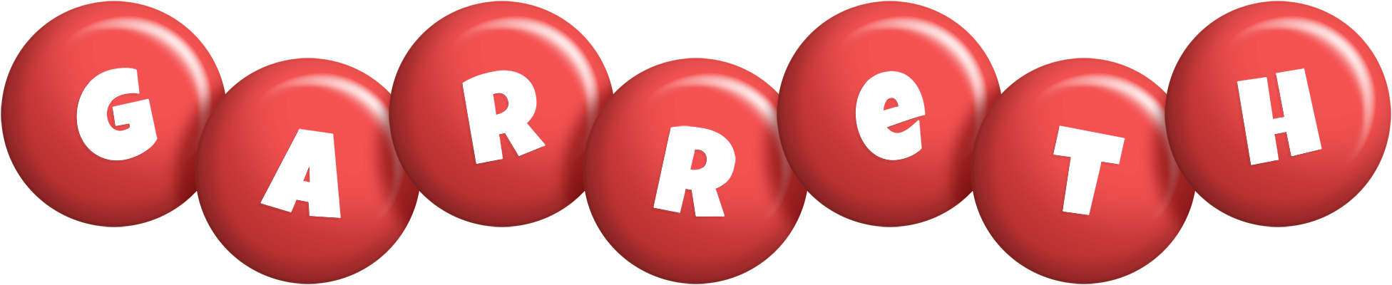 Garreth candy-red logo