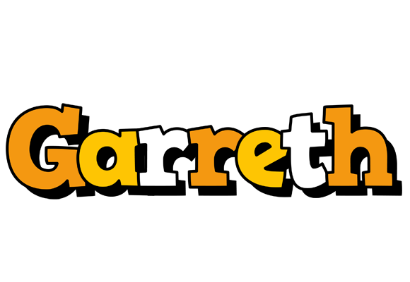 Garreth cartoon logo