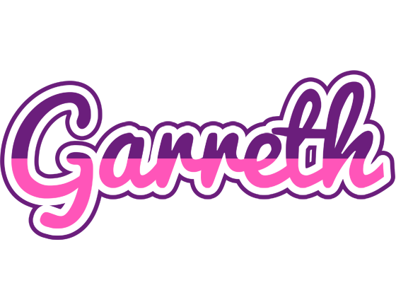 Garreth cheerful logo