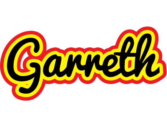 Garreth flaming logo