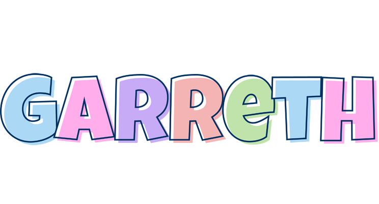 Garreth pastel logo