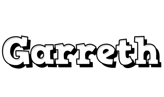 Garreth snowing logo