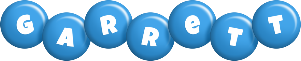 Garrett candy-blue logo