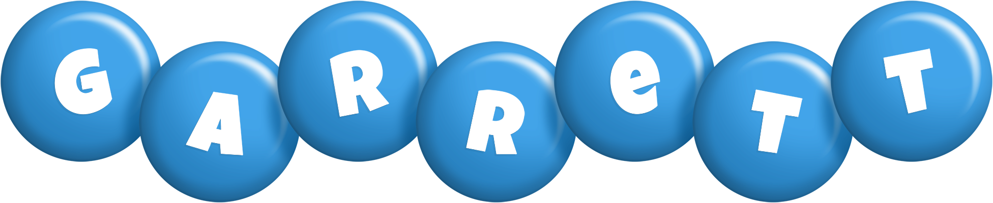 Garrett candy-blue logo