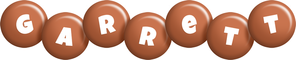 Garrett candy-brown logo