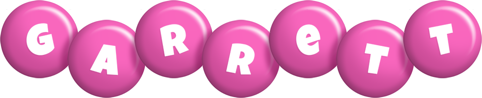 Garrett candy-pink logo