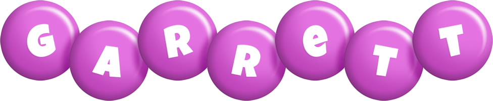 Garrett candy-purple logo