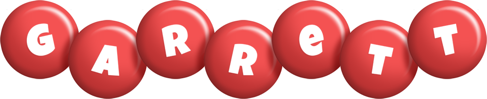 Garrett candy-red logo