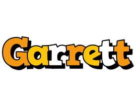 Garrett cartoon logo