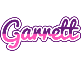 Garrett cheerful logo