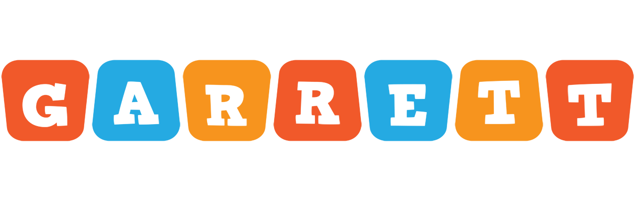 Garrett comics logo