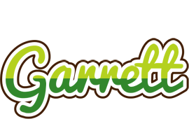 Garrett golfing logo