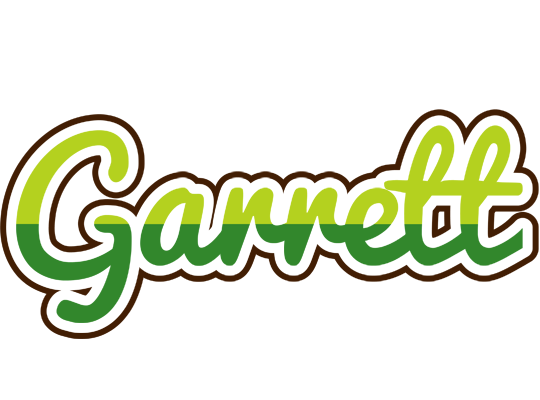 Garrett golfing logo