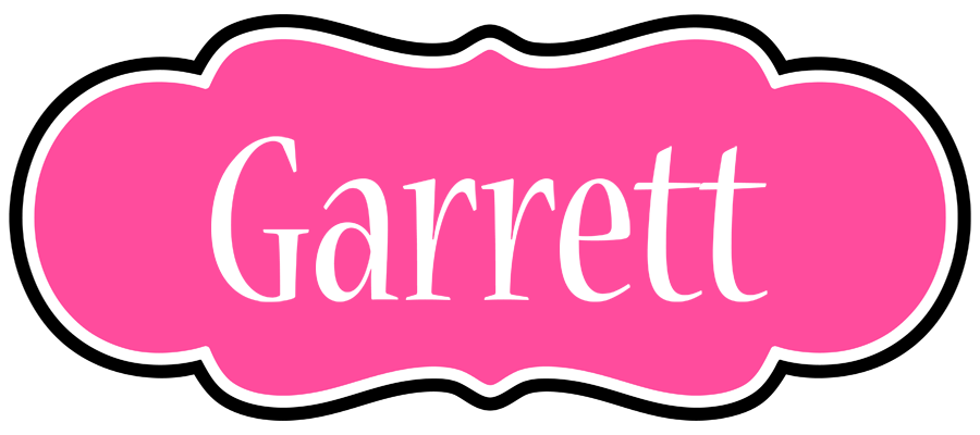 Garrett invitation logo