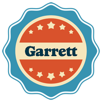 Garrett labels logo