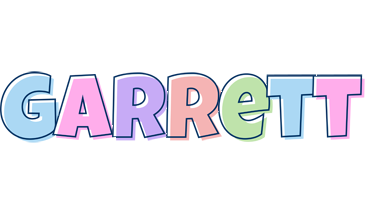 Garrett pastel logo