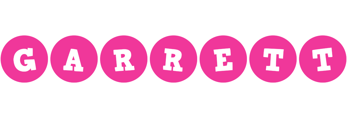 Garrett poker logo