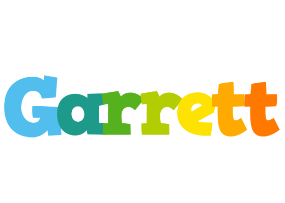 Garrett rainbows logo