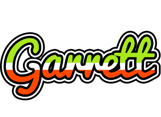 Garrett superfun logo