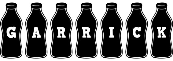 Garrick bottle logo