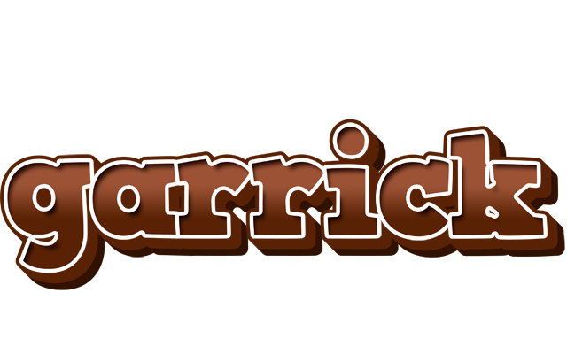 Garrick brownie logo