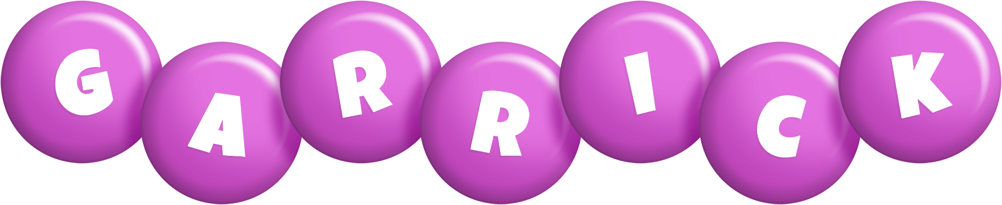 Garrick candy-purple logo