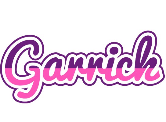 Garrick cheerful logo