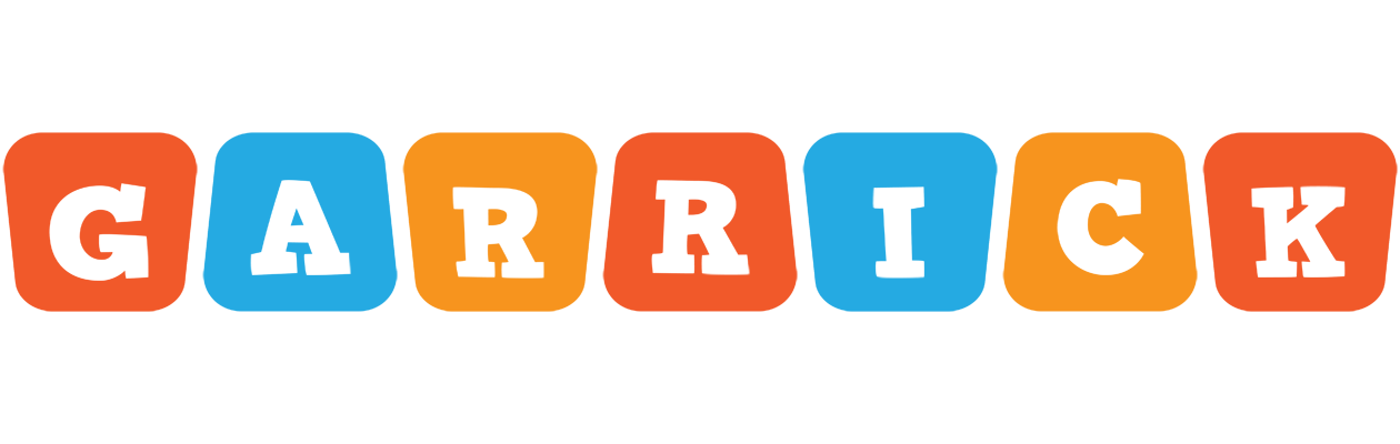 Garrick comics logo