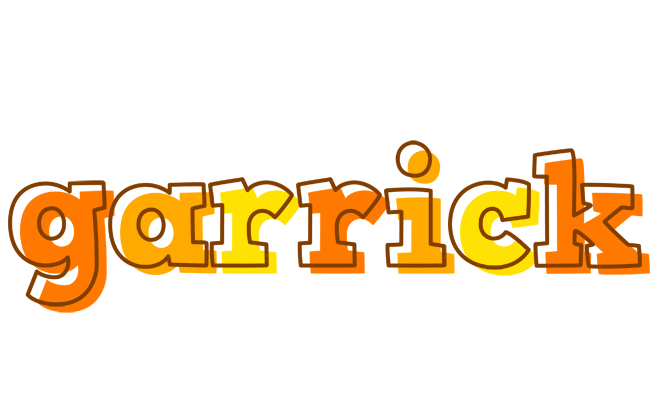 Garrick desert logo