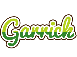 Garrick golfing logo