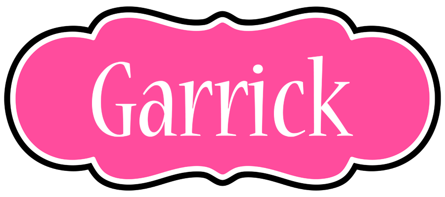 Garrick invitation logo