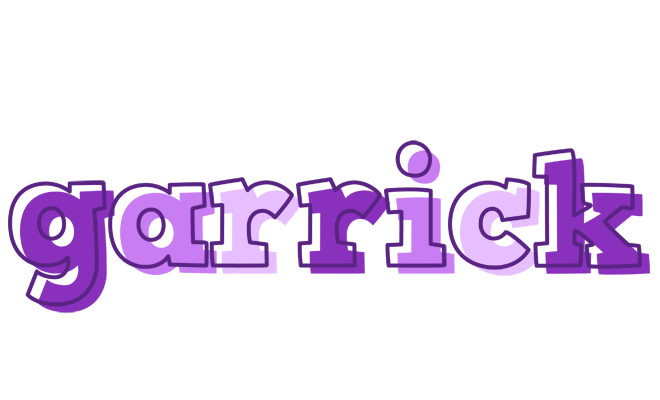 Garrick sensual logo
