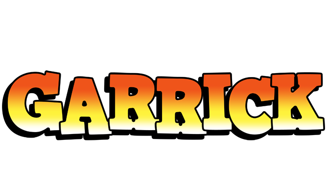 Garrick sunset logo