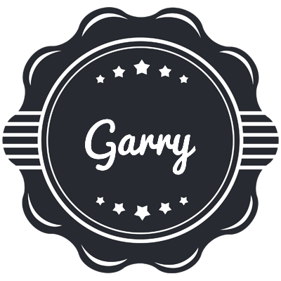 Garry badge logo