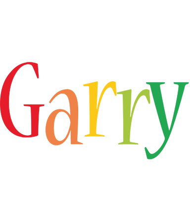 Garry birthday logo